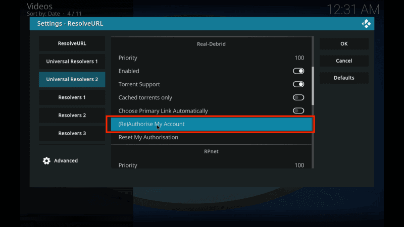 SealTeam6 Kodi Addon Fire TV